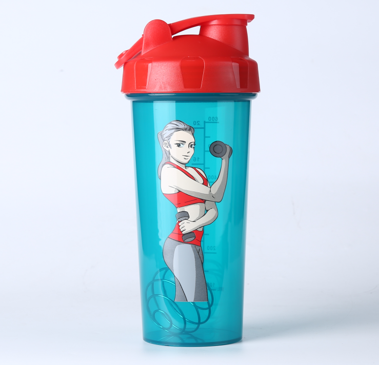 shaker bottle with large print area